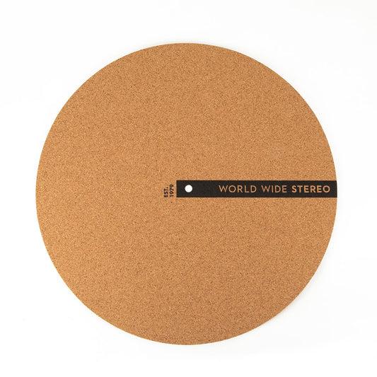 World Wide Stereo 12" Cork Turntable Slipmat