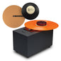Record Doctor V Record Cleaning Machine with RxLP Cleaning Solution, Low Profile Record Clamp, and 12" Cork Turntable Slipmat