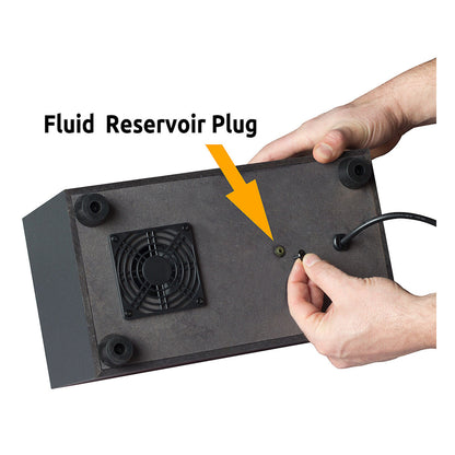 Record Doctor V Record Cleaning Machine with RxLP Cleaning Solution, Low Profile Record Clamp, and 12" Cork Turntable Slipmat