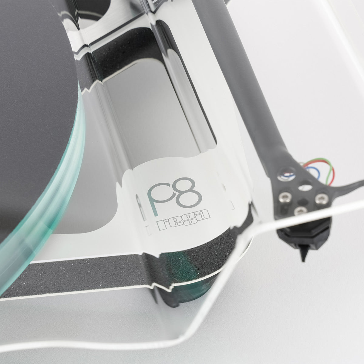 Rega Planar 8 Turntable with Nd7 MM Phono Cartridge (White)