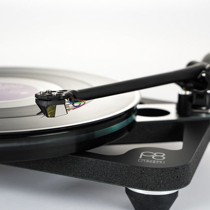 Rega Planar 8 Turntable with Nd7 MM Phono Cartridge (Black)